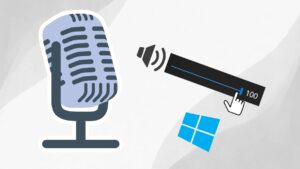 Increase Mic Volume on Windows