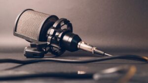 Boost podcast sound quality using a condenser mic.